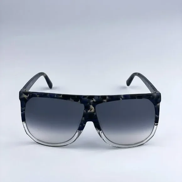 NEW Loewe LW40001F Filipa Sunglasses in Grey Blue Havana NEW Loewe LW40001F FILIPA 56B Shiny Havana Gradient Smoke  main image 4